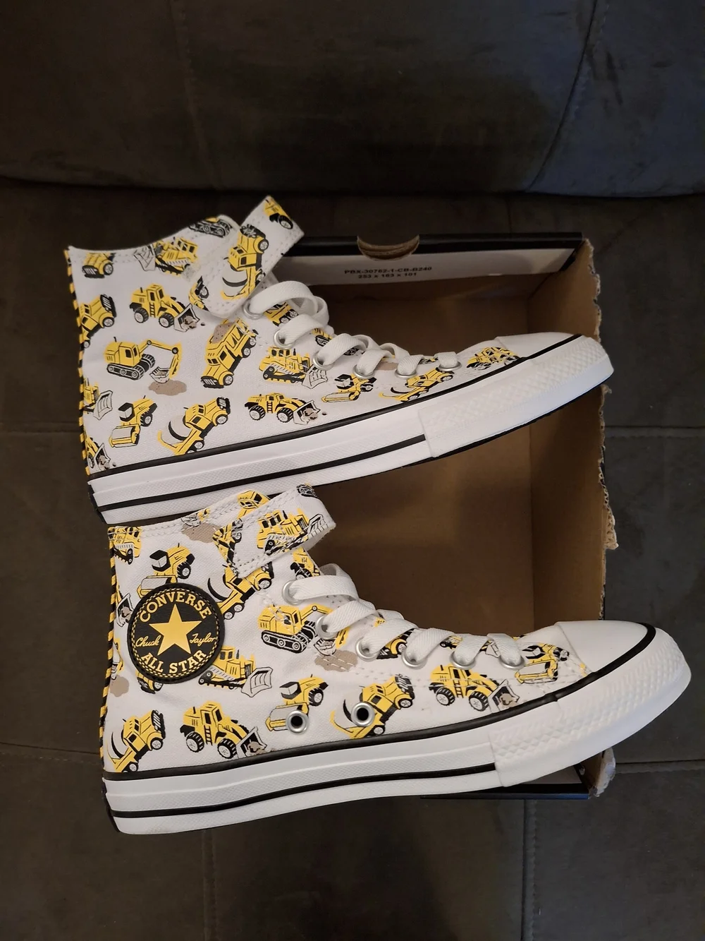 Kids Converse Construction High Top Size 3